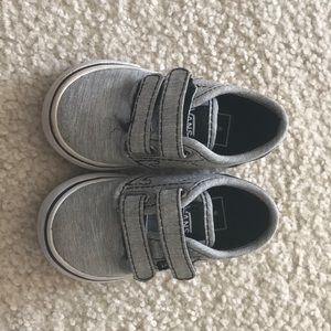 Toddler Vans - grey - size 4